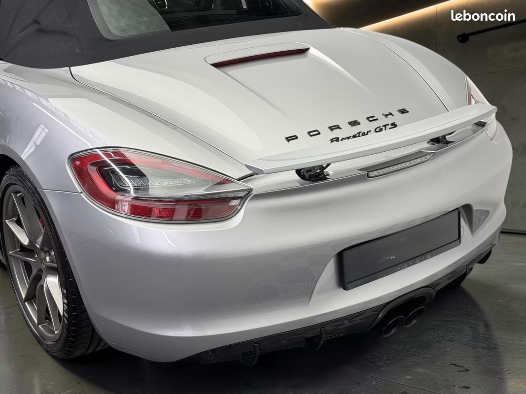 Porsche BOXSTER GTS 981 3.4 330ch PDK – Gris Argent GT – 85 560 km - suivi Porsche exclusif (image 7)