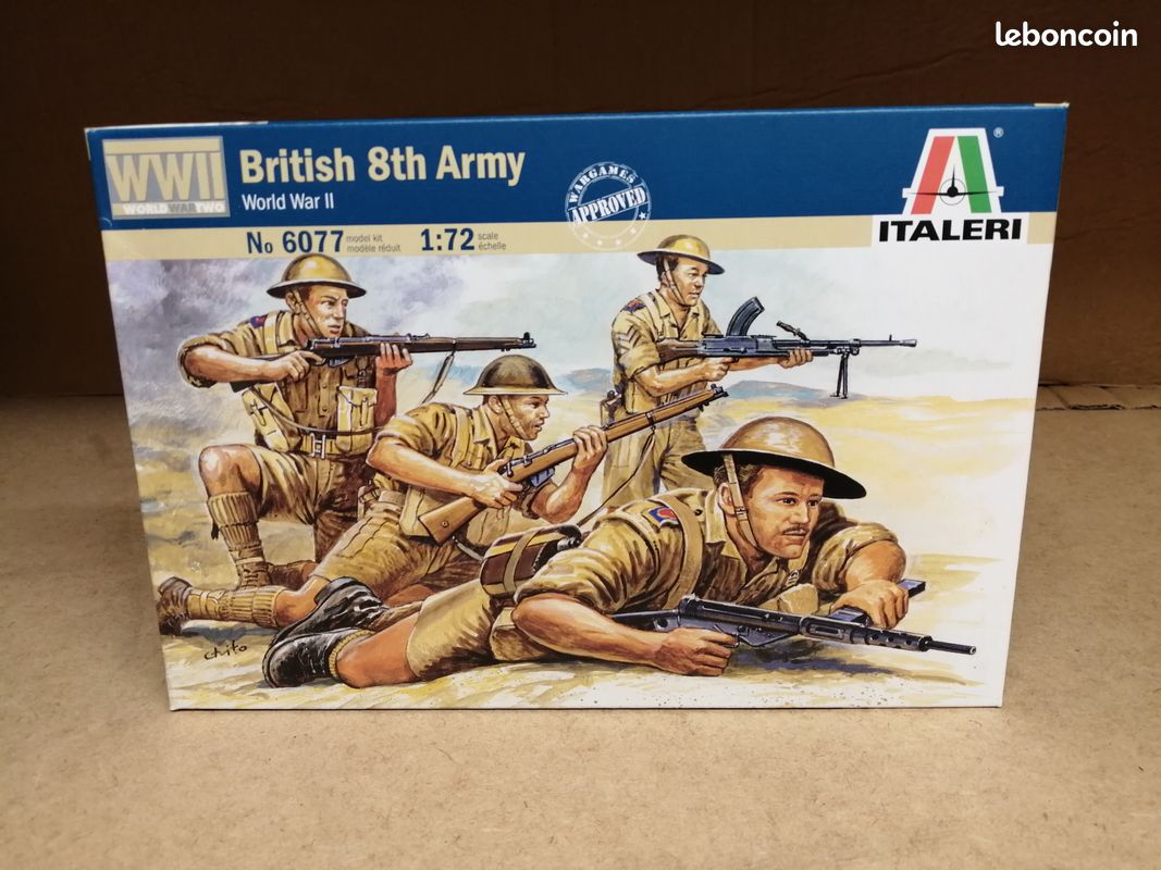 Italeri I6083 Figurines – Gilets Verts Britanniques 95e Rgt, Waterloo, échelle 1/72, Maquette Collection