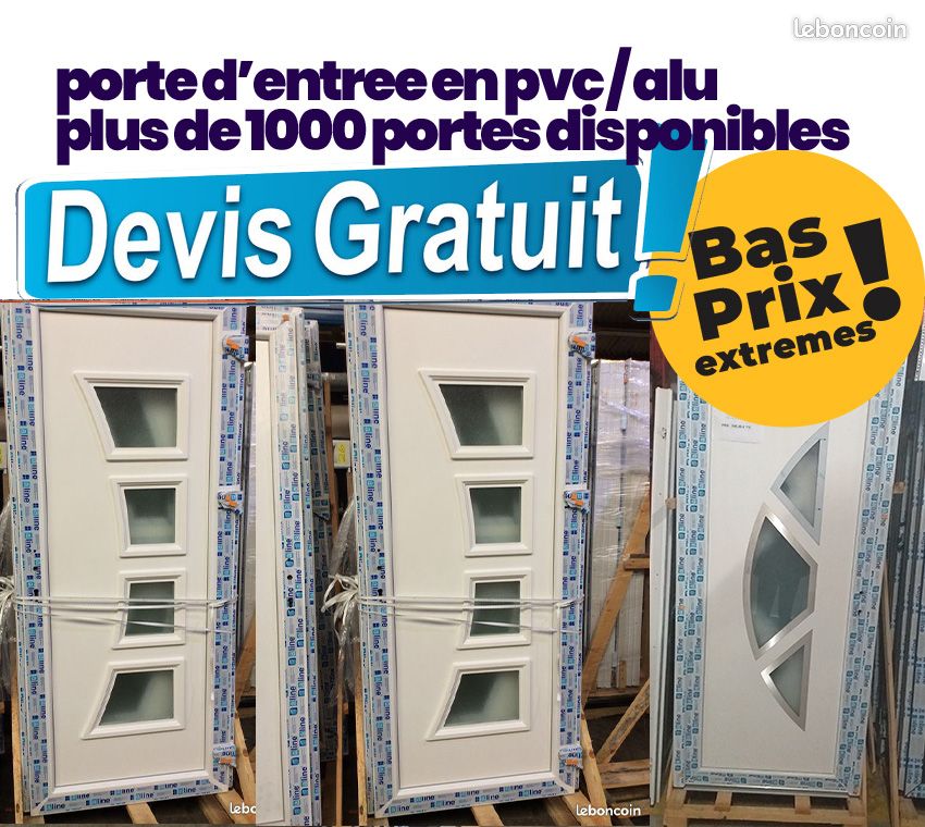 Porte d'entrée *PVC/ALU* avec aération intégrée (image 4)