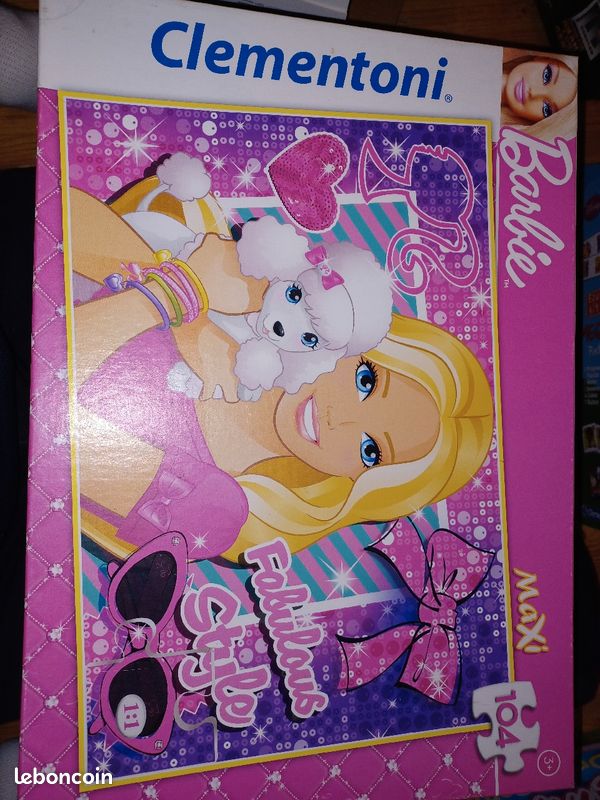Puzzle barbie 104 pièces Jeux Jouets