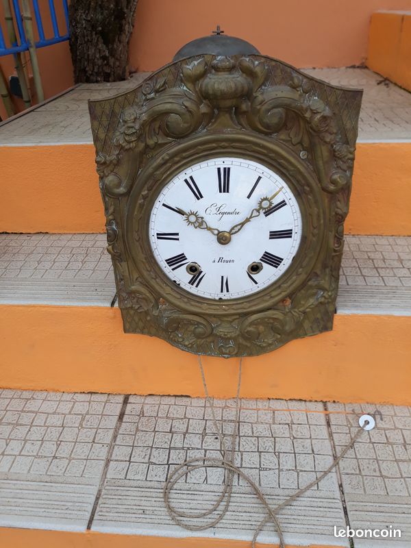 Mécanisme Mouvement Horloge Pendule Ancienne Comtoise Legendre