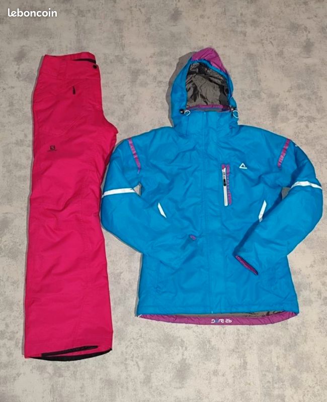 Ensemble de ski salomon dare2B femme taille s veste et pantalon (image 1)