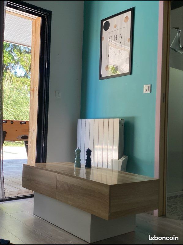 Table Basse avec Rangement intégré URGENT (image 1)