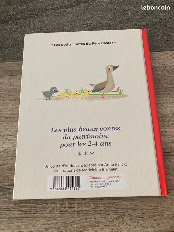 Livre le vilain petit canard (image 2)