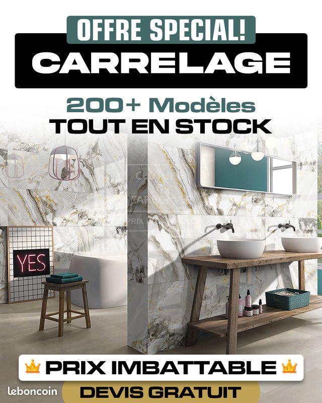 Carrelage exterieur / salle de bain (image 1)