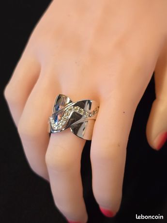 Bague Fantaisie Vintage Camille Lucie – Métal Doré, Bague Femme Style Rétro