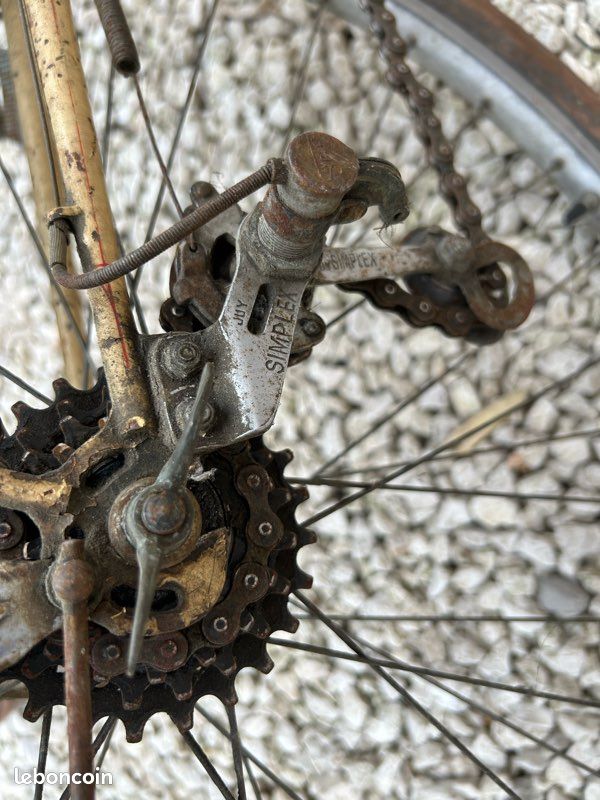DÉRAILLEUR & SIMPLEX " Juy 51 vélo ancien altes fahrrad bici epoca