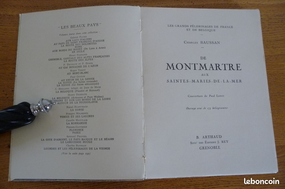 De MONTMARTRE aux SAINTES-MARIES-DE-LA-MER par Charles Baussan (1933) (image 2)