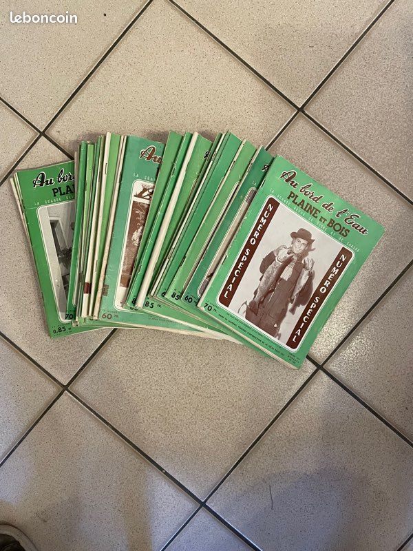 Magazines au bord de l’eau plaine et bois (image 1)