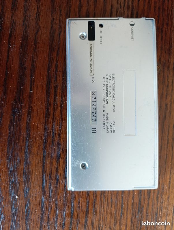 Sharp pocket computer pc - 1245 (image 2)