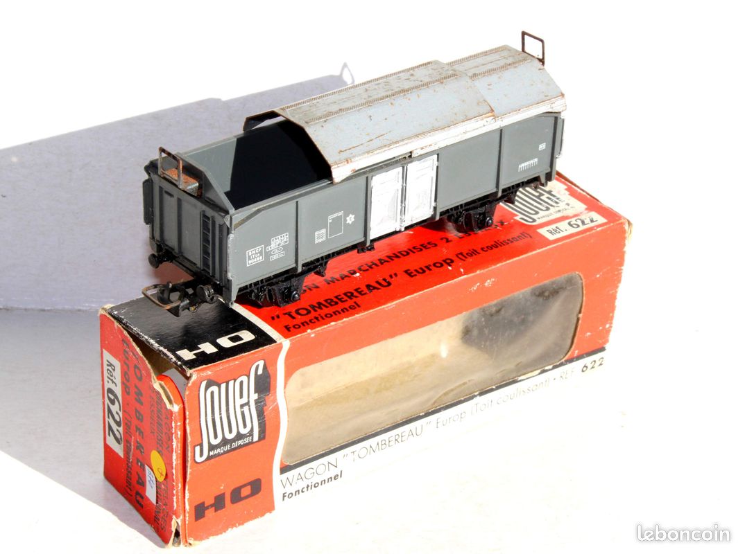 JOUEF WAGON TOMBEREAU A Toit Coulissant De La Sncf Ref. 6220 - Echelle