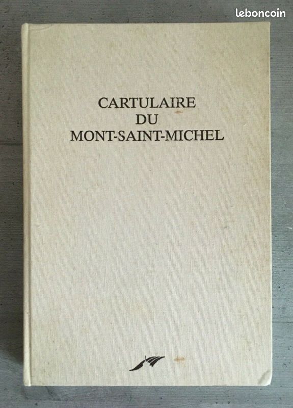 [AVRANCHES] ‎Cartulaire du Mont-Saint-Michel - Fac-similé du manuscrit 210 (image 1)