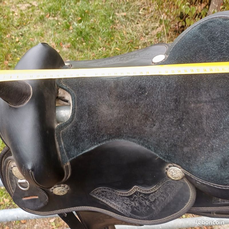 Selle Western Sans Arbre En Synthétique - Tailles 14 à 18