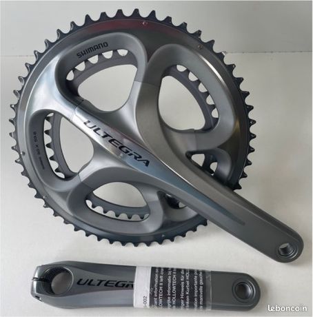 Pédalier Double Shimano Ultegra FC-6600 – 10 Vitesses, 52/39, Manivelles 172.5 – Neuf
