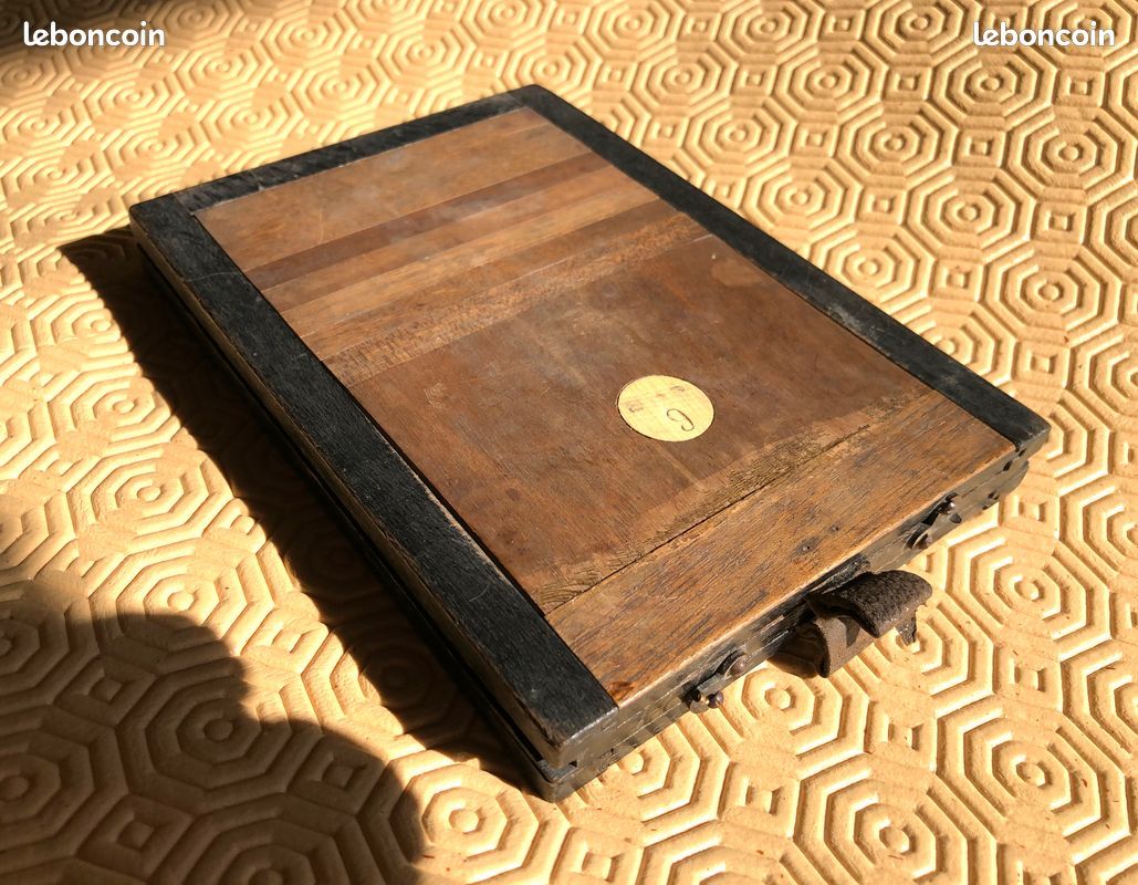 Lot de chassis anciens pour plaques de verre - Collection