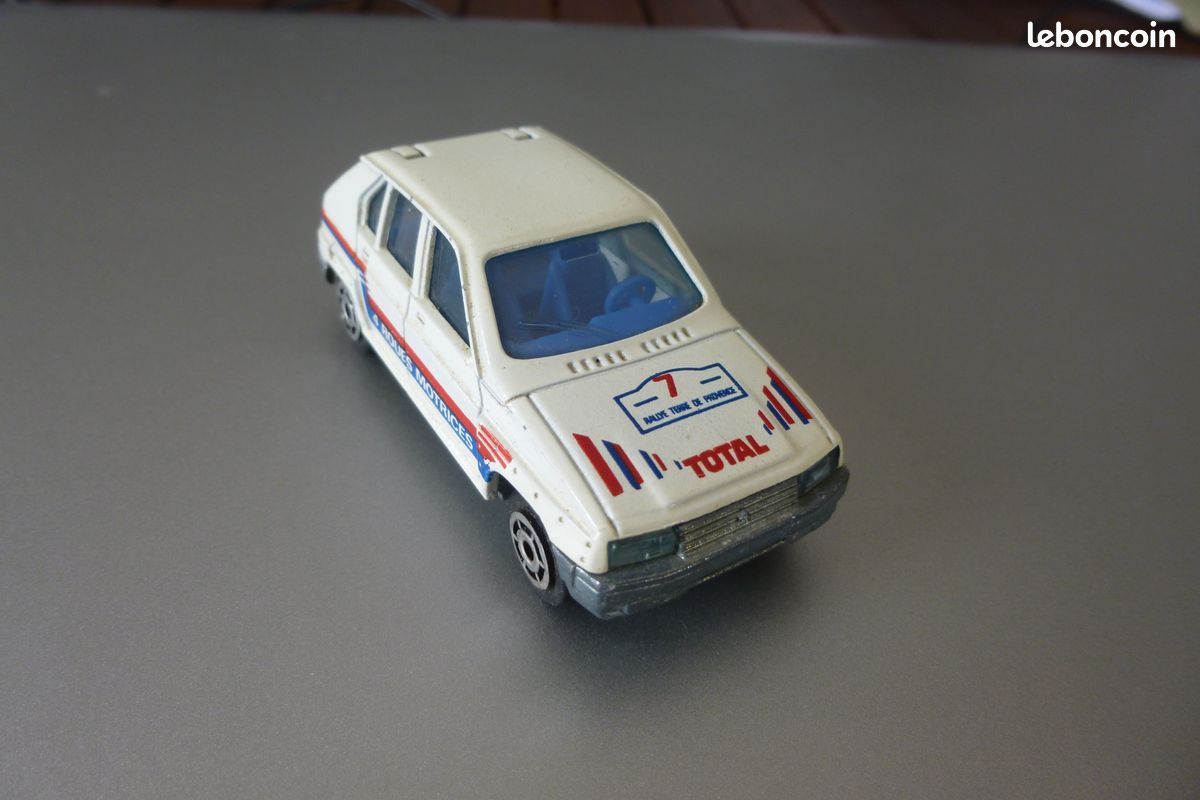 Citroën Visa Chrono - Miniature 1/64 - Marque Majorette - Année 1985 - Occasion - Vert