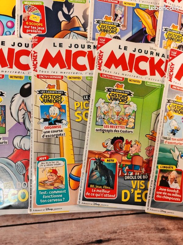 Lot de 17 ouvrages, Le Journal de Mickey (image 2)
