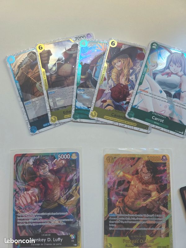 Lot 77 cartes one piece débutant (image 3)