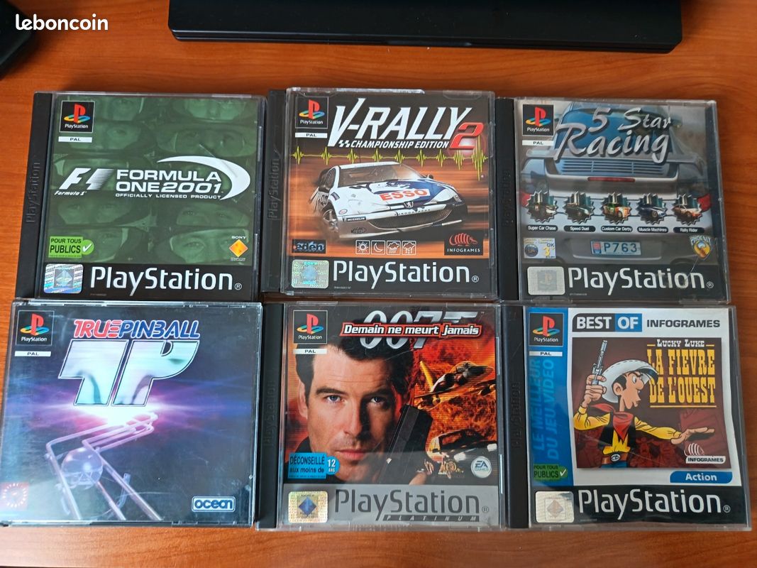 2 Sony playstation 1 - Console avec jeux (33) - Dans la - Catawiki