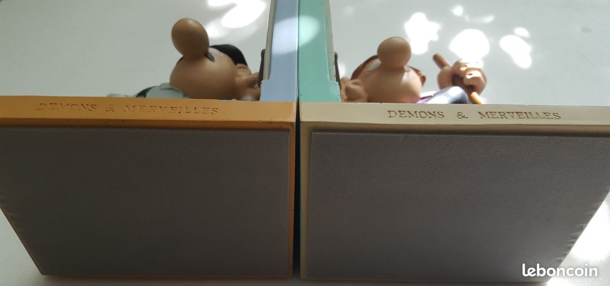 Figurine Serre-livres Les Bidochon Par Binet – Édition Démons & Merveilles – Résine – Année 1999
