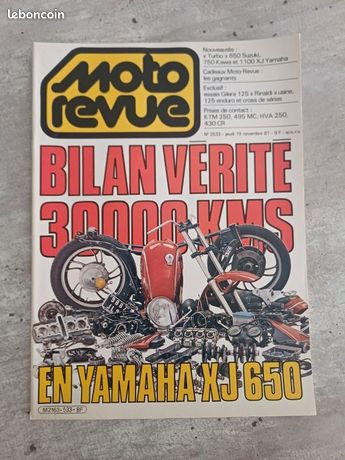 Moto Journal N°533 - 3 Décembre 1981 - Bon état