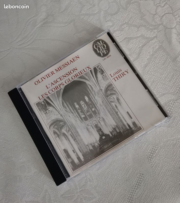 Olivier Messiaen, Louis Thiry ‎– L'Ascension / Les Corps Glorieux, W. Germany 1986 Calliope CAL 9926