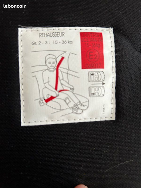 Réhausseur de siège universel 15/36 kg (image 2)