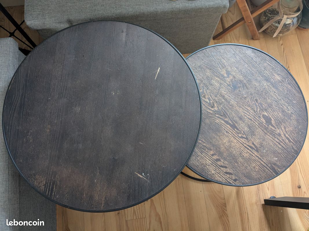 Table basse gigogne casa noire (image 2)