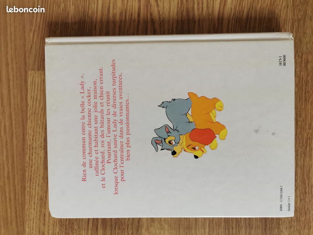 Livre enfant - La Belle et Le Clochard - Walt Disney (image 2)
