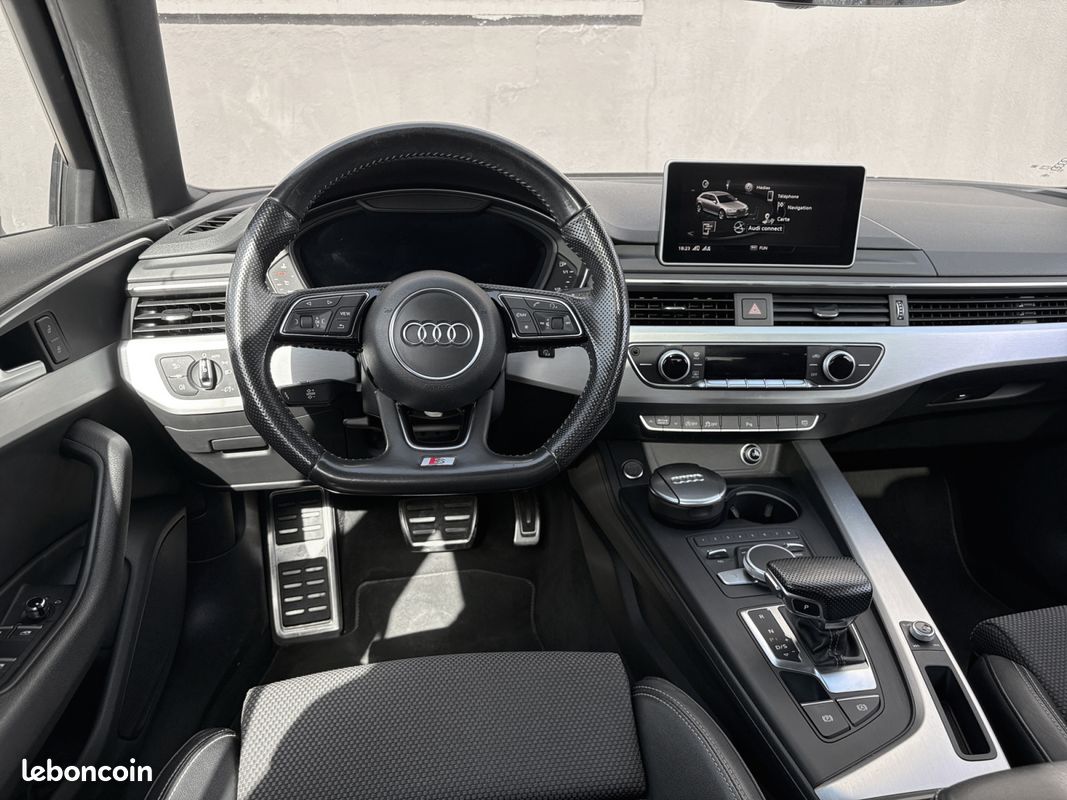 AUDI A4 V AVANT S-Line 2.0 TDI 150Ch CarPlay Caméra de Recul Toit Ouvrant Garantie 12 mois (image 14)