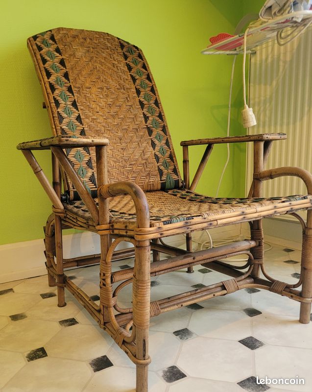 Superbe chaise longue de bateau (image 2)