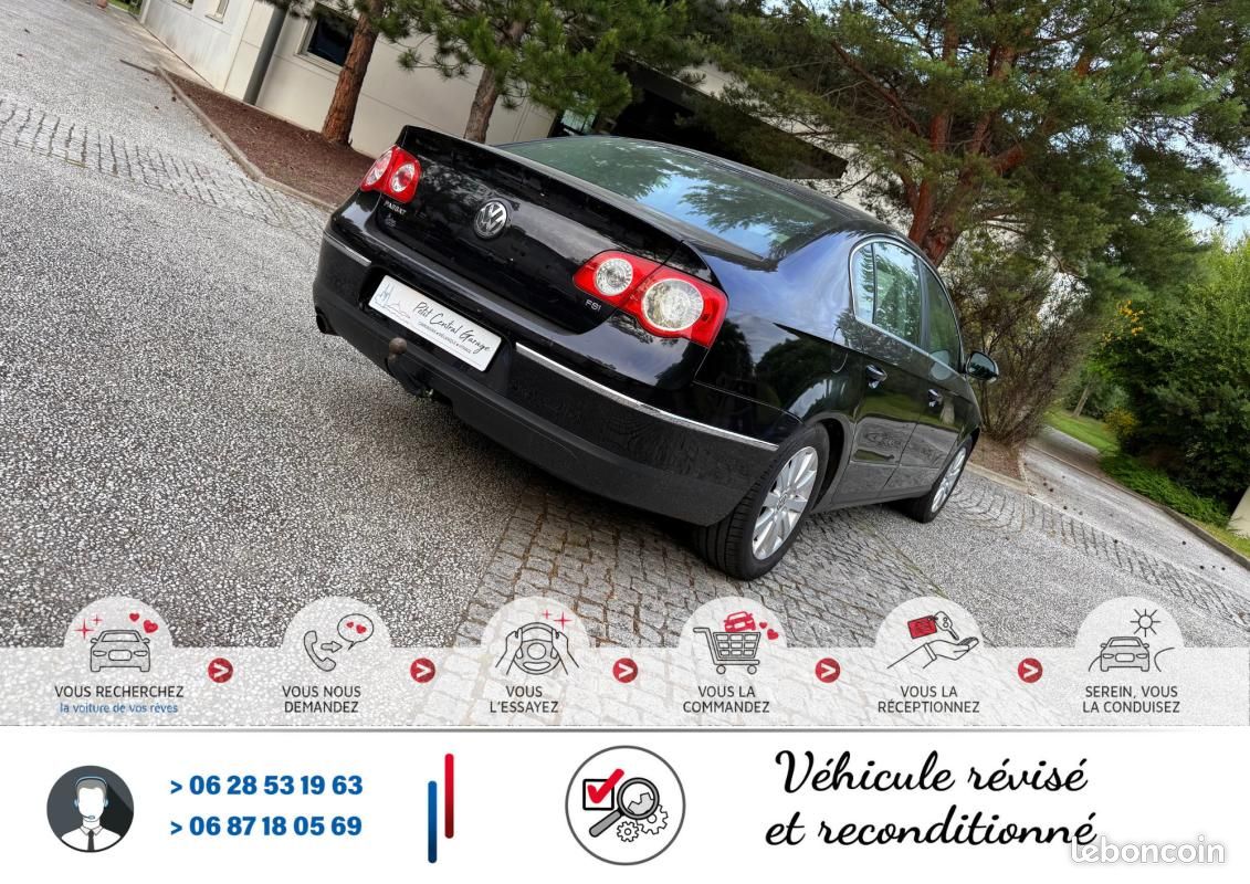 Volkswagen Passat 1.6 FSI 16V 115Cv*Moteur à Chaine*Véhicule Sous Garantie*Ct Révision Entretien ... (image 13)