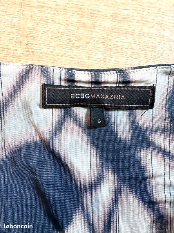 Top BCBG Maxazria Taille S Gris – Comme Neuf, Composition Mélangée, Très Bon état
