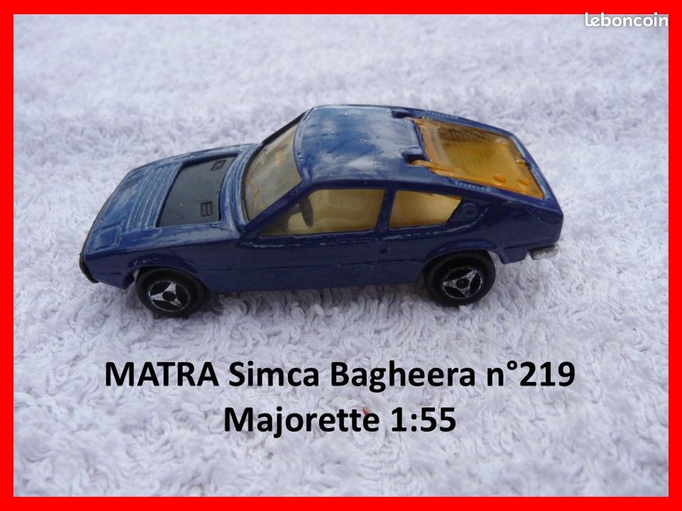 Dinky Toys Simca Matra Bagheera – Neuve En Boîte, échelle 1/43