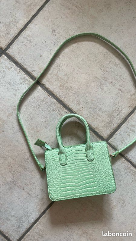Pimkie Sac Baguette Effet Croco Croco Vert Pimkie Sac Handbag Sac