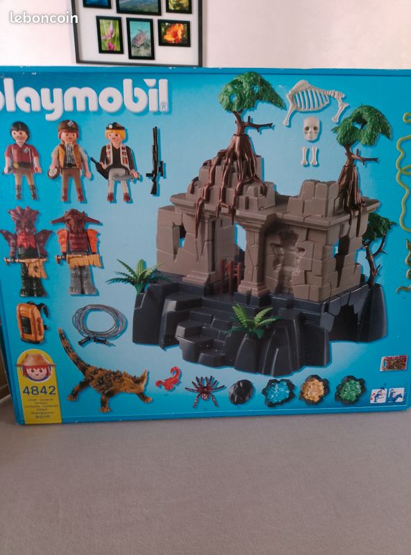 PLAYMOBIL TEMPLE DU Trésor Aventurier 3842 EUR 15,00 - FR