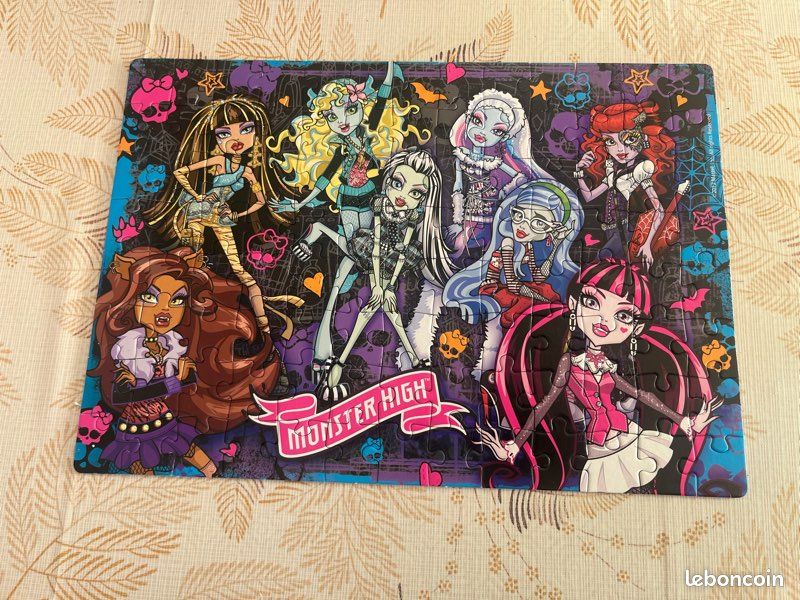 Puzzle Monster High 104 pièces (image 1)