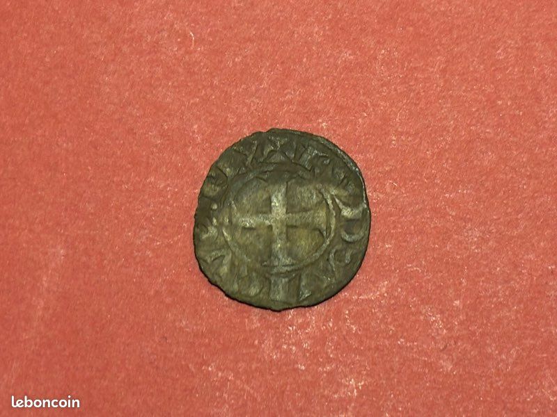PHILIPPE IV LE BEL Denier tournois à l'O rond