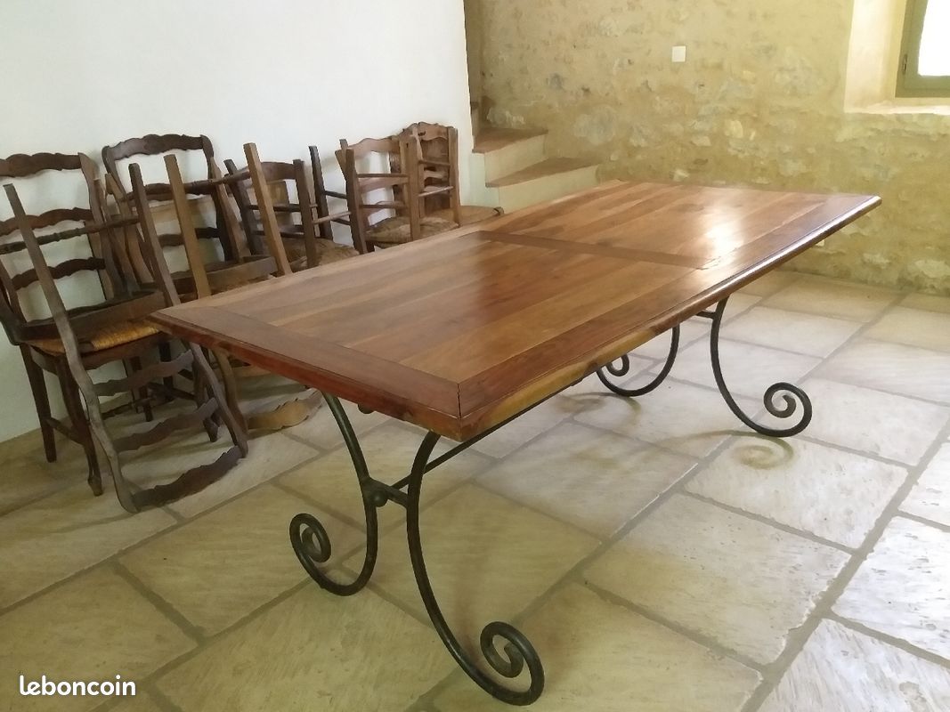 Table et 2 consoles 180/270x90 H75 (image 6)