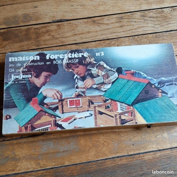Vintage Jeujura Maison Forestière n'2 Forest House Build 97