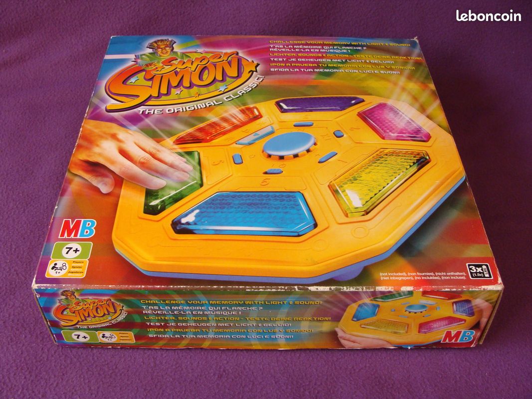 Simon jeu électronique musical 🎶 / Jeu de mémoire - Jeux & Jouets Simon jeu électronique musical 🎶 / Jeu de mémoire - Jeux & Jouets