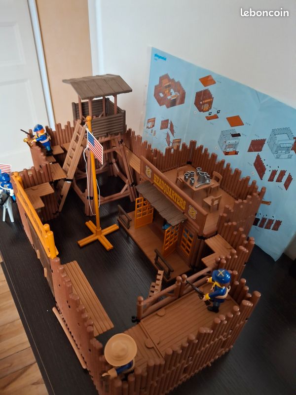 Pièce Playmobil Fort Glory 3806 - Plaque 3002508 - Occasion Bon État - Pour Collection Ou Réparation