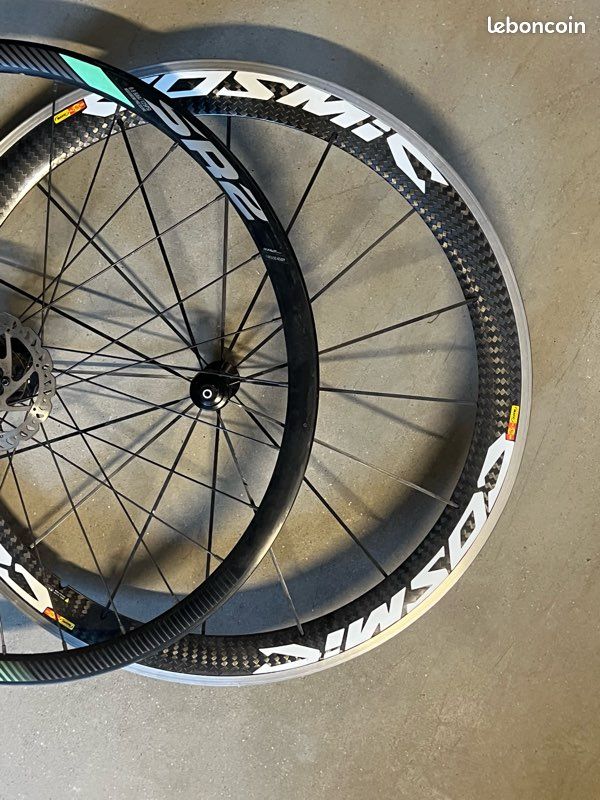 12 Rayons Mavic Cosmos Ronds Droits – 290 Mm, Argent, Pour Roue (emballage D'origine)