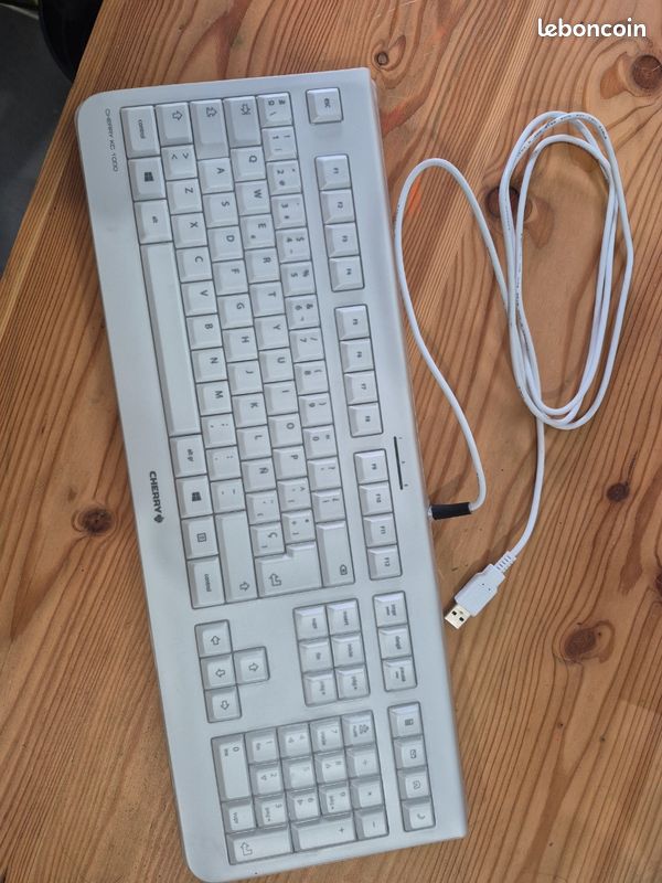 Clavier hygiène Cherry KC 1000 Qwerty espagnol (image 1)