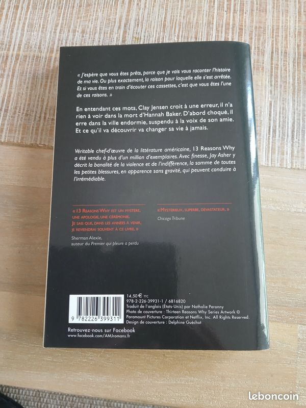 Livre 13 REASONS WHY (image 2)
