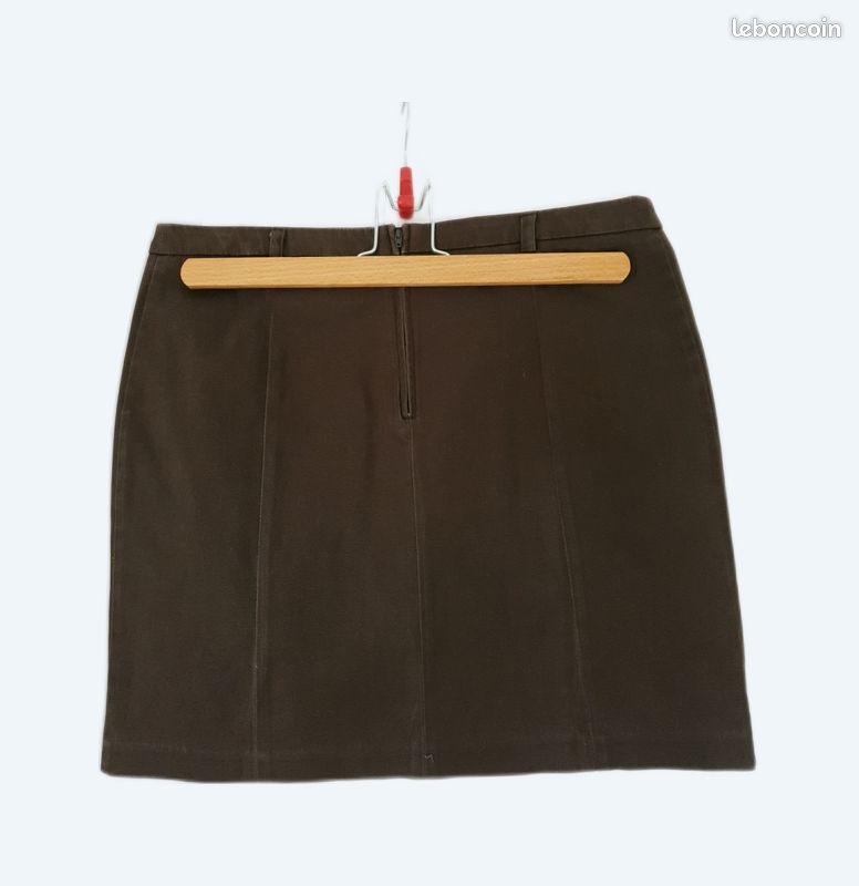 Jupe droite couleur CAMAIEU Vêtements