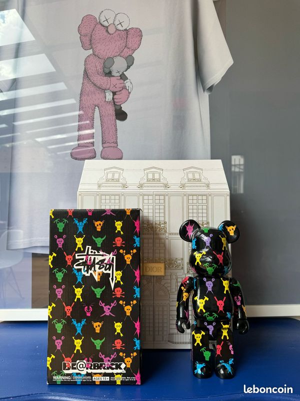 Bearbrick 400% stussy x futura medicom toy - Collection
