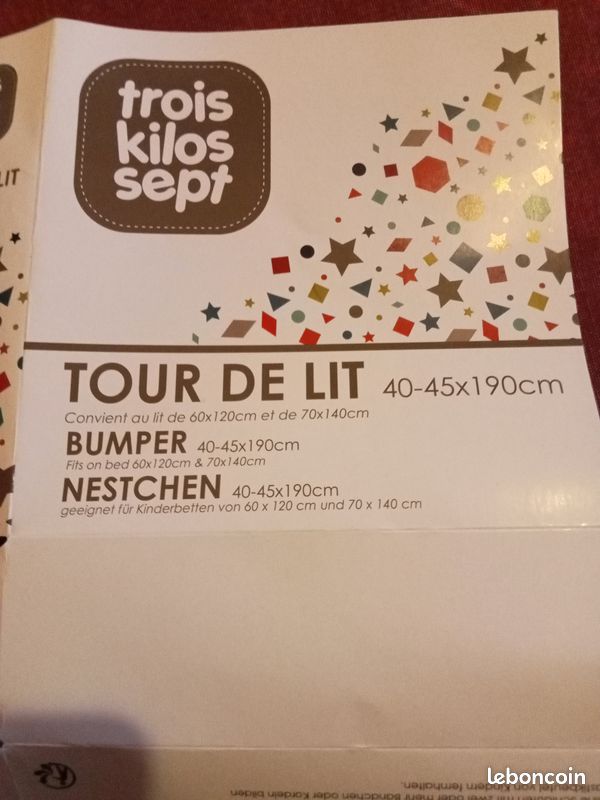Tour de lit enfant/ bébé tout doux (image 4)