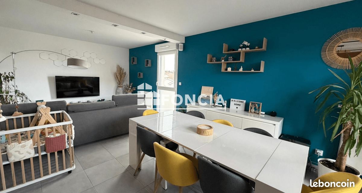 Appartement 3 pièces 74 m² · à Oullins-Pierre-Bénite · 74 m² · 1 250 €/mois
