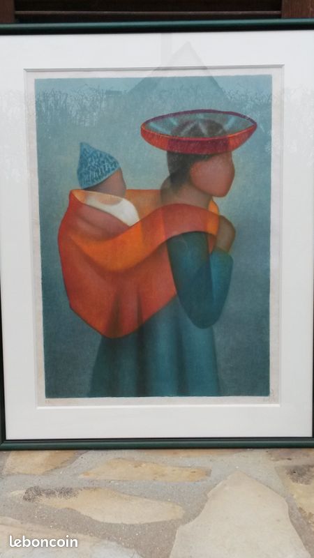 Lithographie TOFFOLI (image 2)